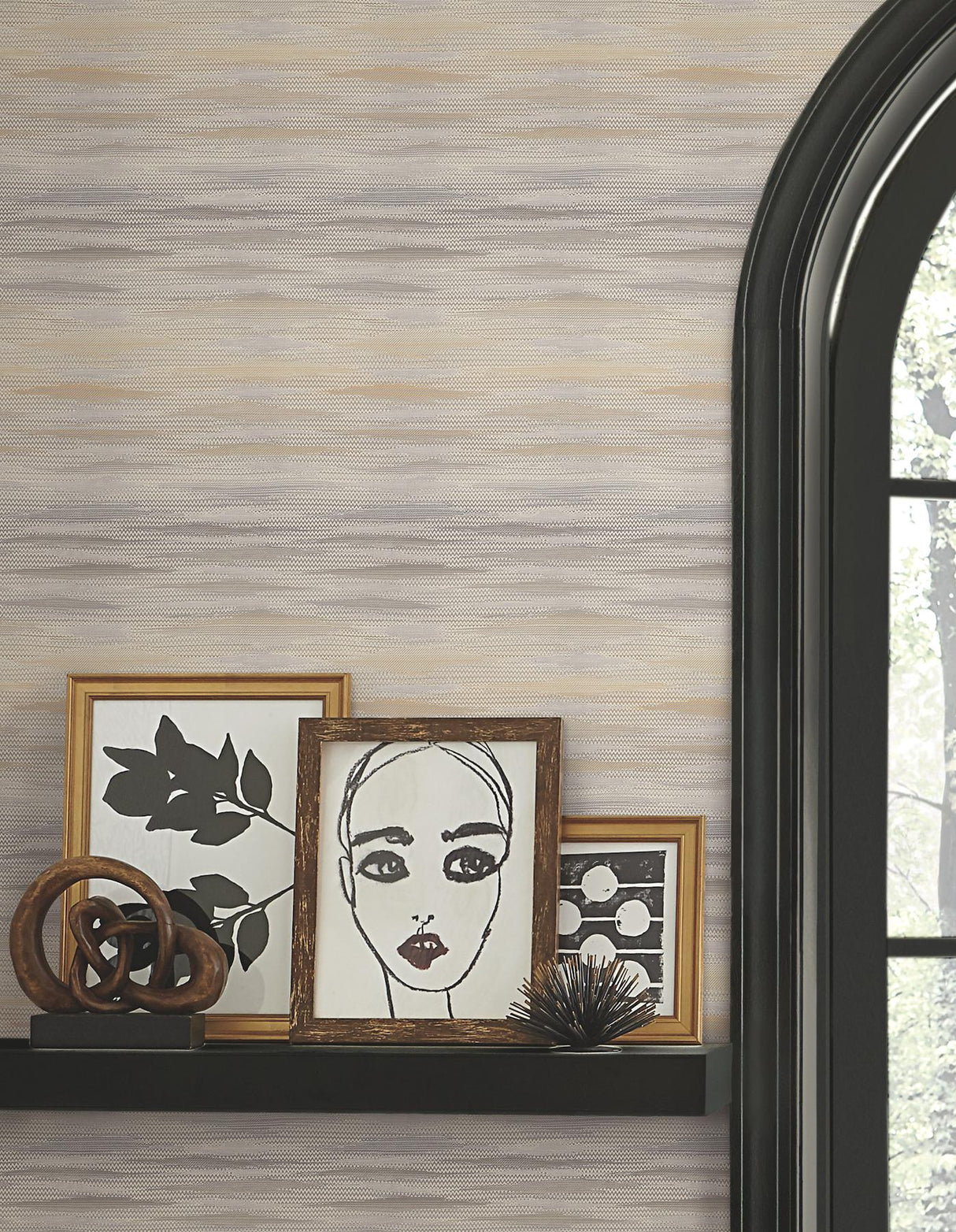 York Wallcoverings Fireworks Natural Wallpaper