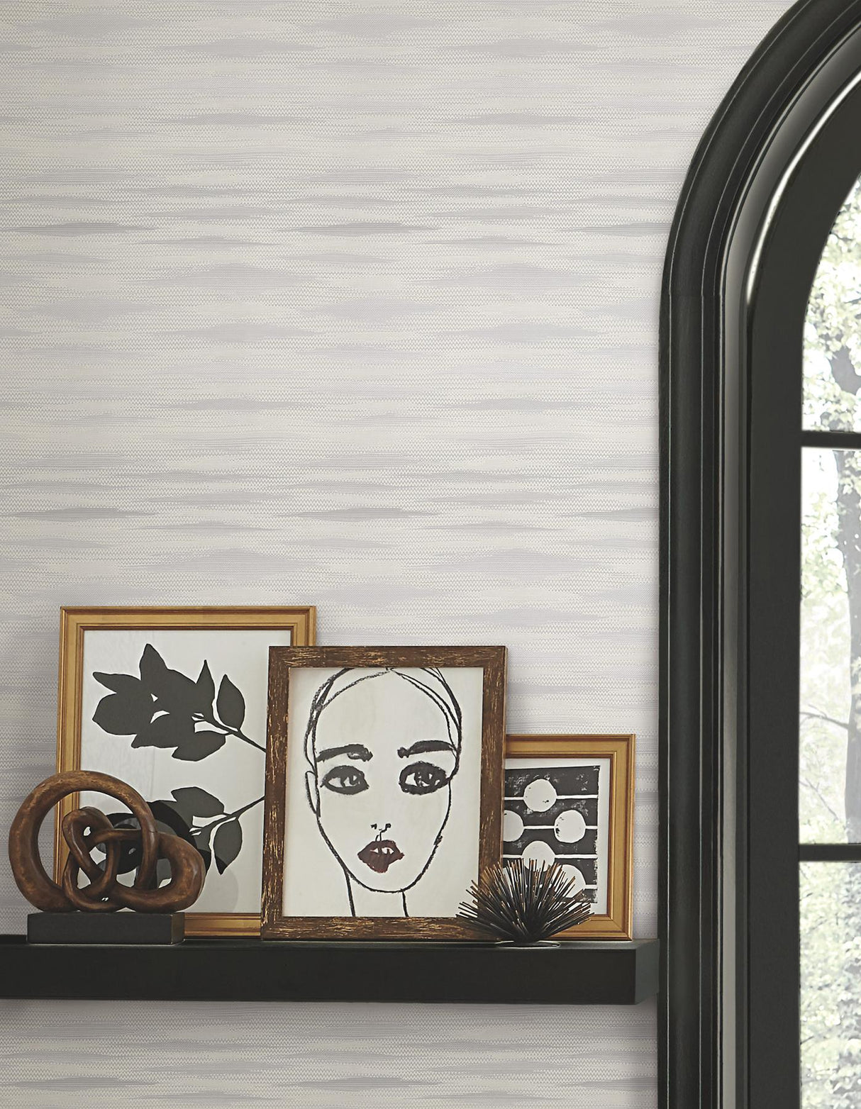 York Wallcoverings Fireworks Warm Grey Wallpaper