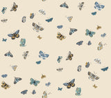 Rifle Paper Co. Butterfly House Linen Peel & Stick Wallpaper