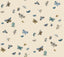 Rifle Paper Co. Butterfly House Linen Peel & Stick Wallpaper