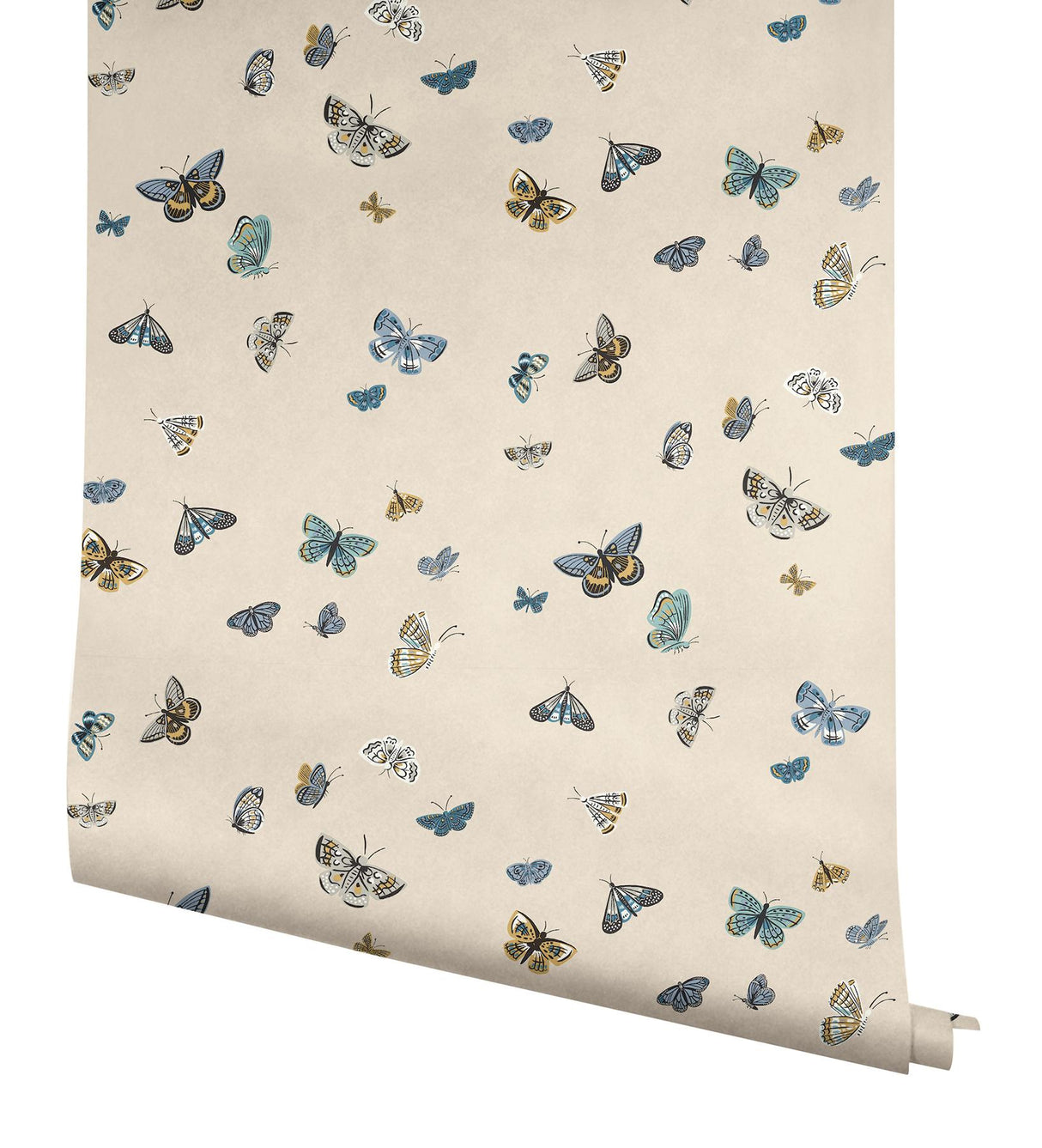 Rifle Paper Co. Butterfly House Linen Peel & Stick Wallpaper