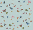 Rifle Paper Co. Butterfly House Light Blue Peel & Stick Wallpaper