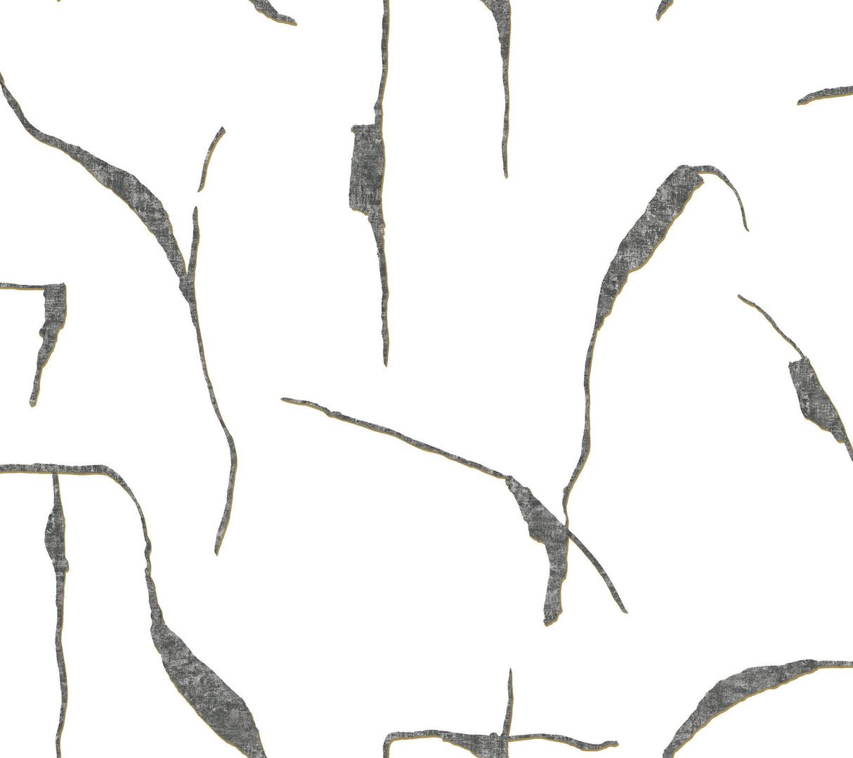 RoomMates Ivory Coast Black & Gold Wallpaper