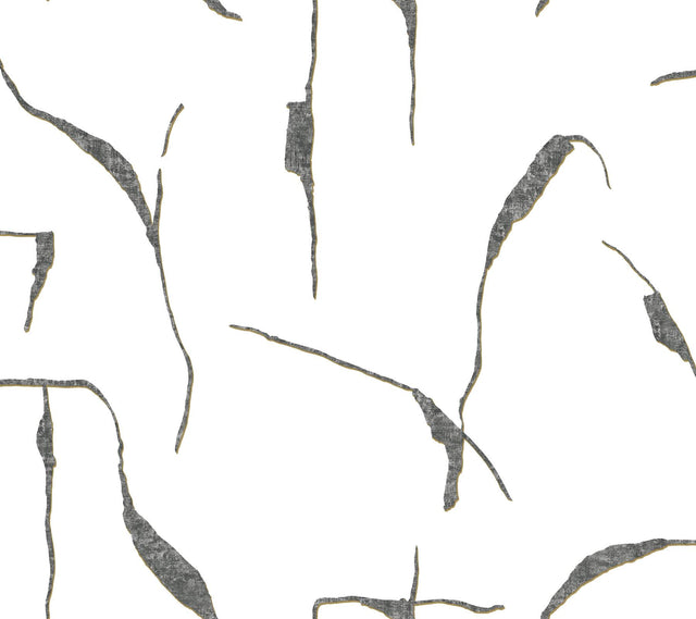 RoomMates Ivory Coast Black & Gold Wallpaper