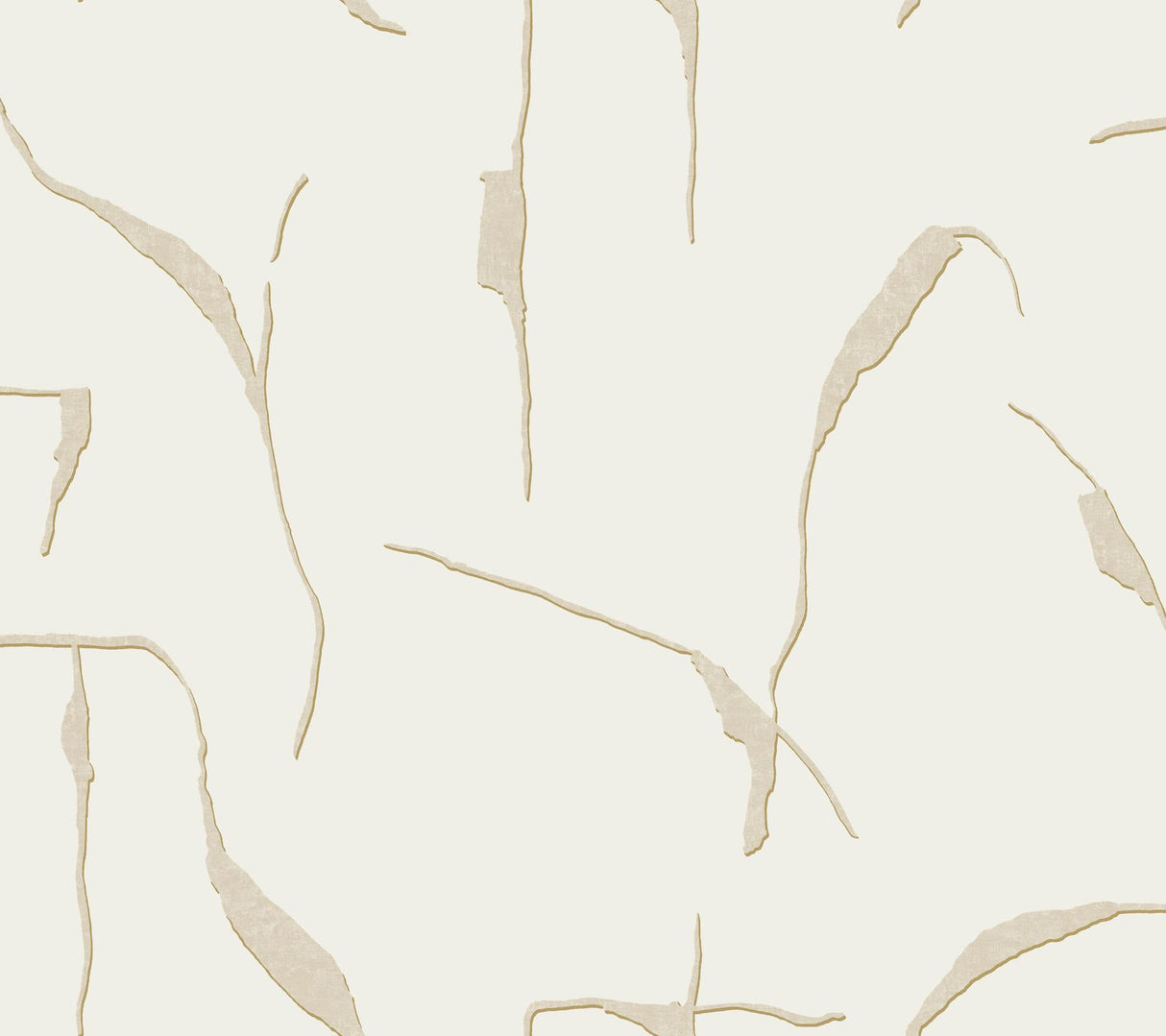 RoomMates Ivory Coast Caramel & Gold Wallpaper