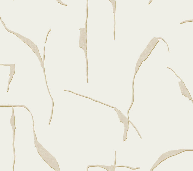 RoomMates Ivory Coast Caramel & Gold Wallpaper