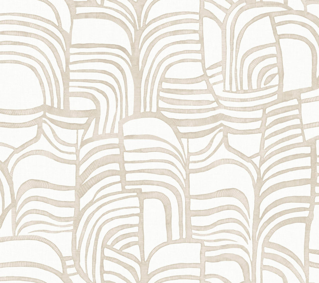 RoomMates Featherwork Linen Wallpaper