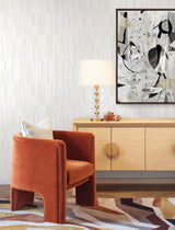 RoomMates Koso Pearl & White Wallpaper