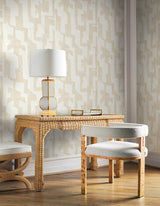 RoomMates Tribe Caramel Cream Wallpaper