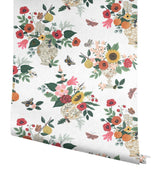 Rifle Paper Co. Flower Studies Rose Wallpaper