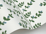 Rifle Paper Co. Climbing Vine Blue Wallpaper