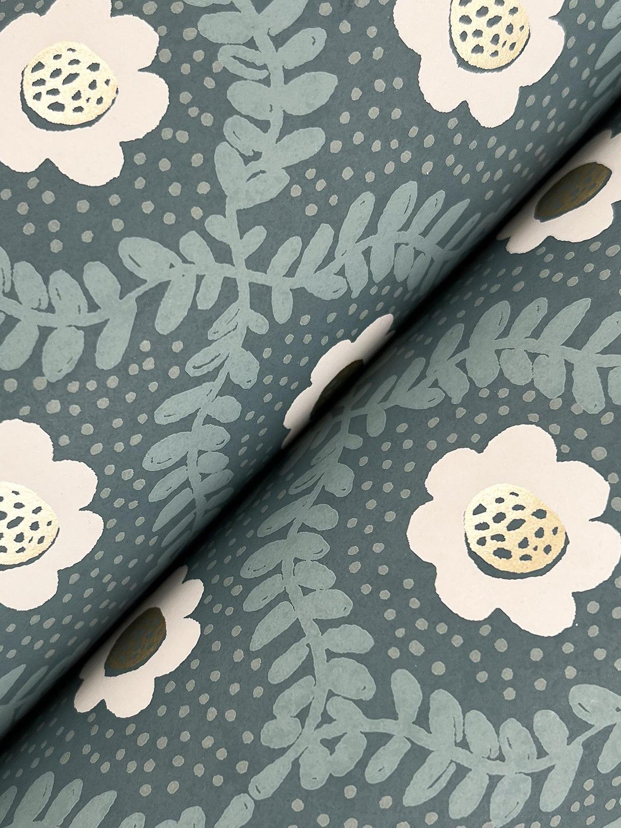 Rifle Paper Co. Emma Slate Wallpaper