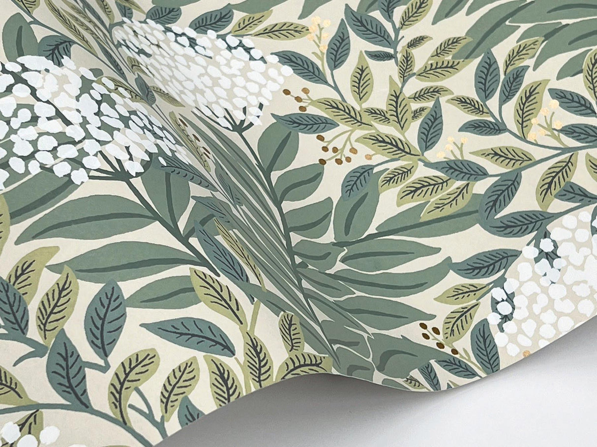 Rifle Paper Co. Highgrove Linen Wallpaper