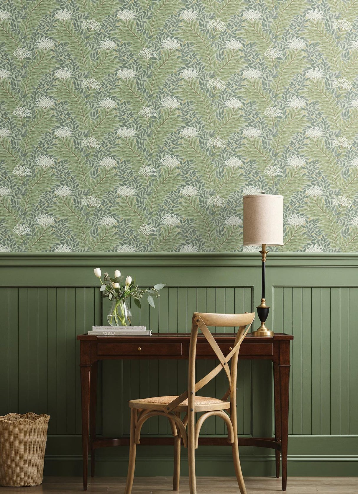 Rifle Paper Co. Highgrove Sage Wallpaper