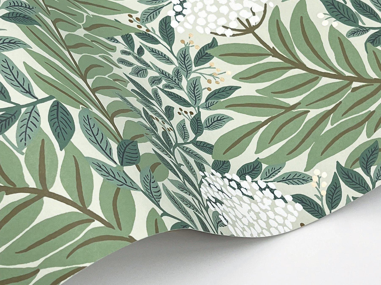 Rifle Paper Co. Highgrove Sage Wallpaper