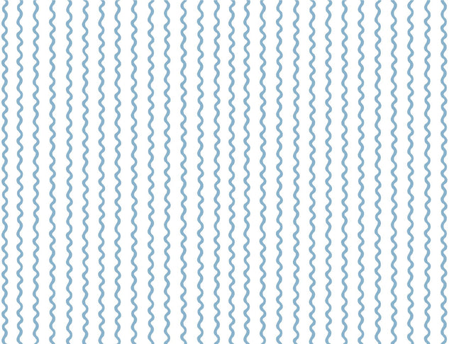 Rifle Paper Co. Rickrack Blue Wallpaper