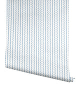 Rifle Paper Co. Rickrack Blue Wallpaper