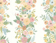Rifle Paper Co. Garden Party Trellis White & Pale Pink Wallpaper