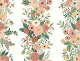 Rifle Paper Co. Garden Party Trellis White & Light Pink Wallpaper