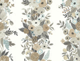 Rifle Paper Co. Garden Party Trellis White & Brown Wallpaper