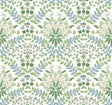 Rifle Paper Co. Bramble White & Blue Wallpaper