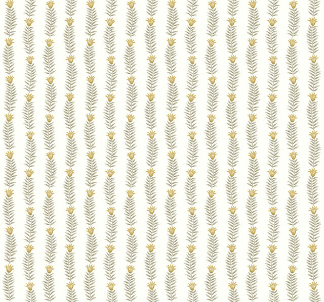 Rifle Paper Co. Eden White & Beige Wallpaper