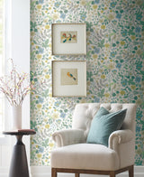 Rifle Paper Co. Strawberry Fields White & Green Wallpaper