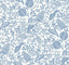 Rifle Paper Co. Pomegranate White & Blue Wallpaper