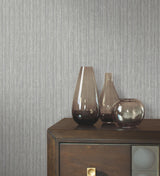 Ronald Redding Designs Vintage Tin Brushed Nickel Wallpaper