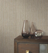 Ronald Redding Designs Vintage Tin Satin Brass Wallpaper