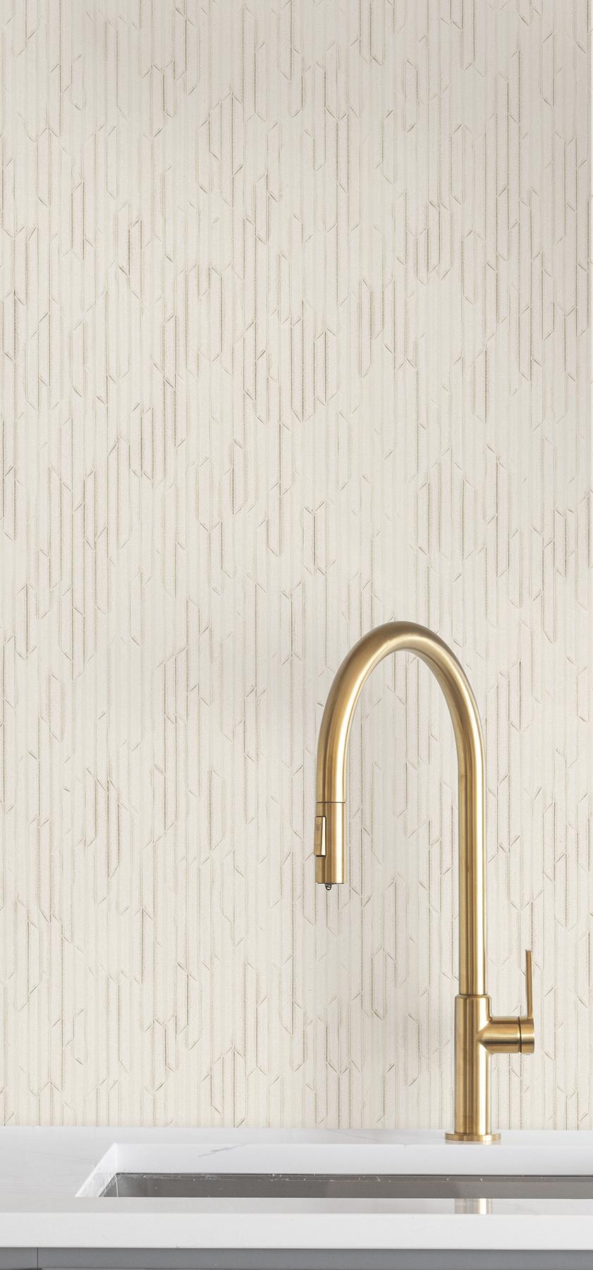Ronald Redding Designs Calliope Pearl Trax Wallpaper