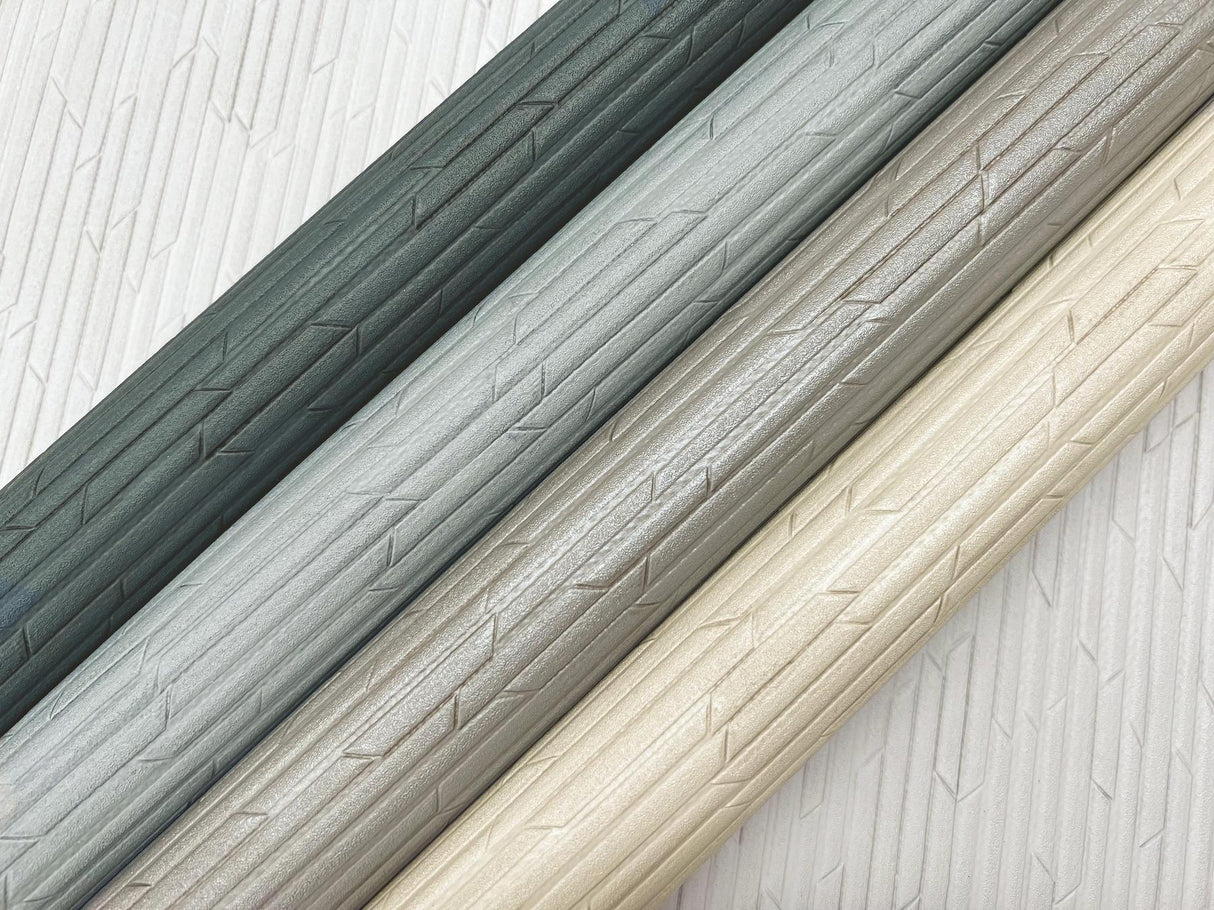 Ronald Redding Designs Calliope Pearl Trax Wallpaper