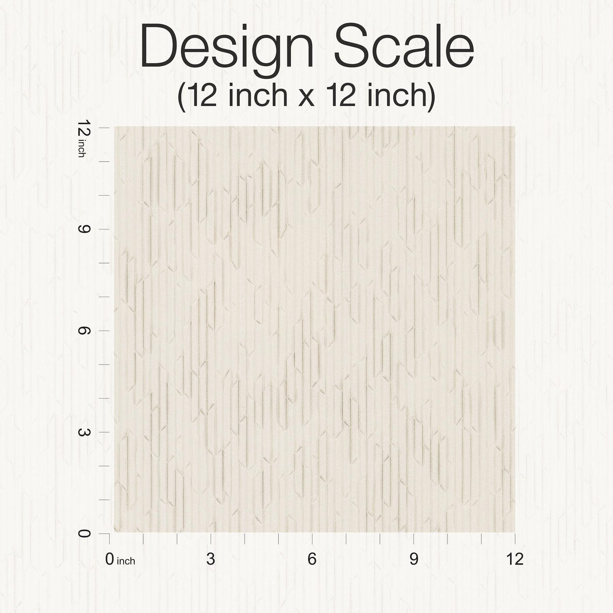 Ronald Redding Designs Calliope Pearl Trax Wallpaper