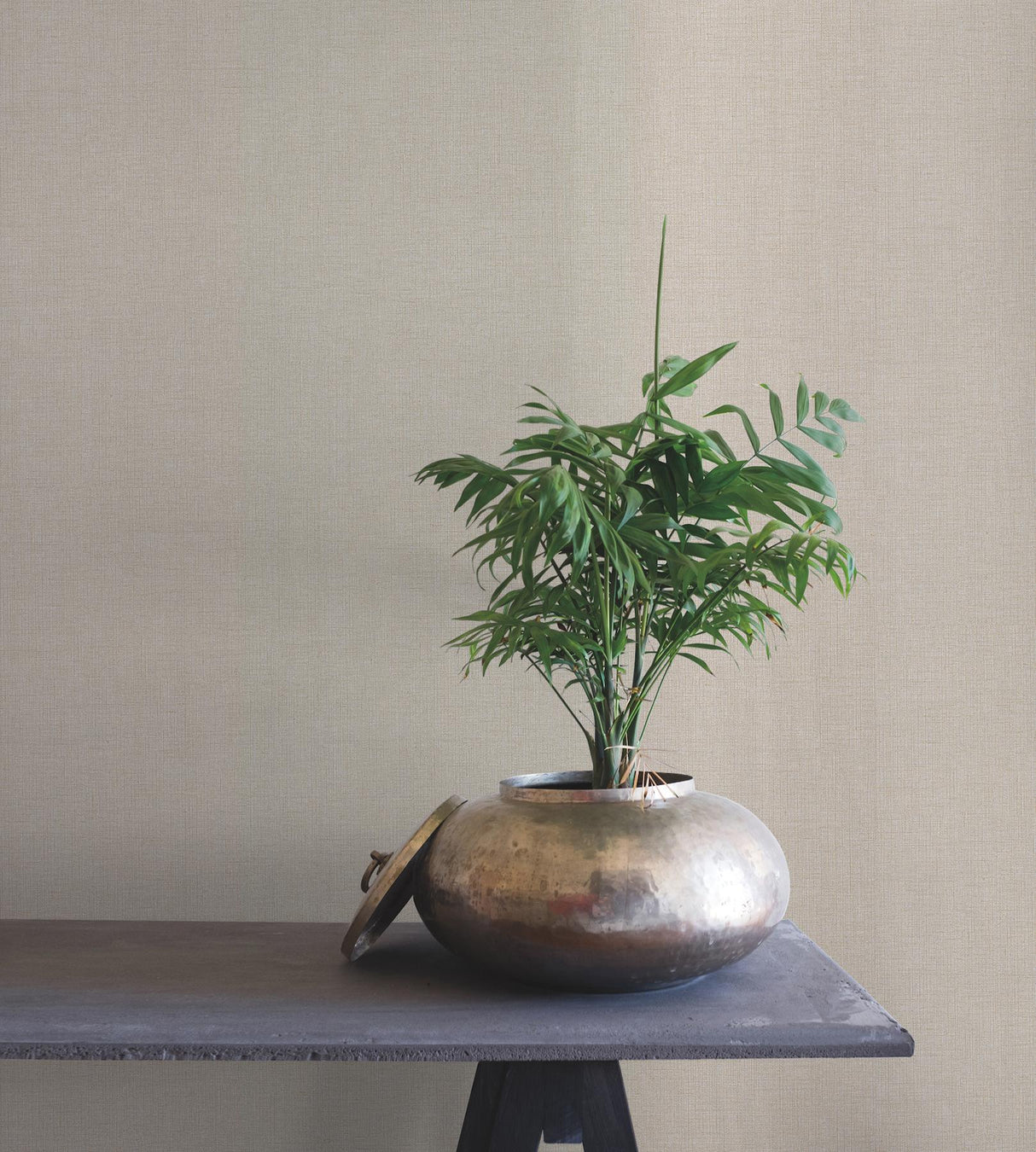 Ronald Redding Designs Rugged Linen Powder Sand Wallpaper