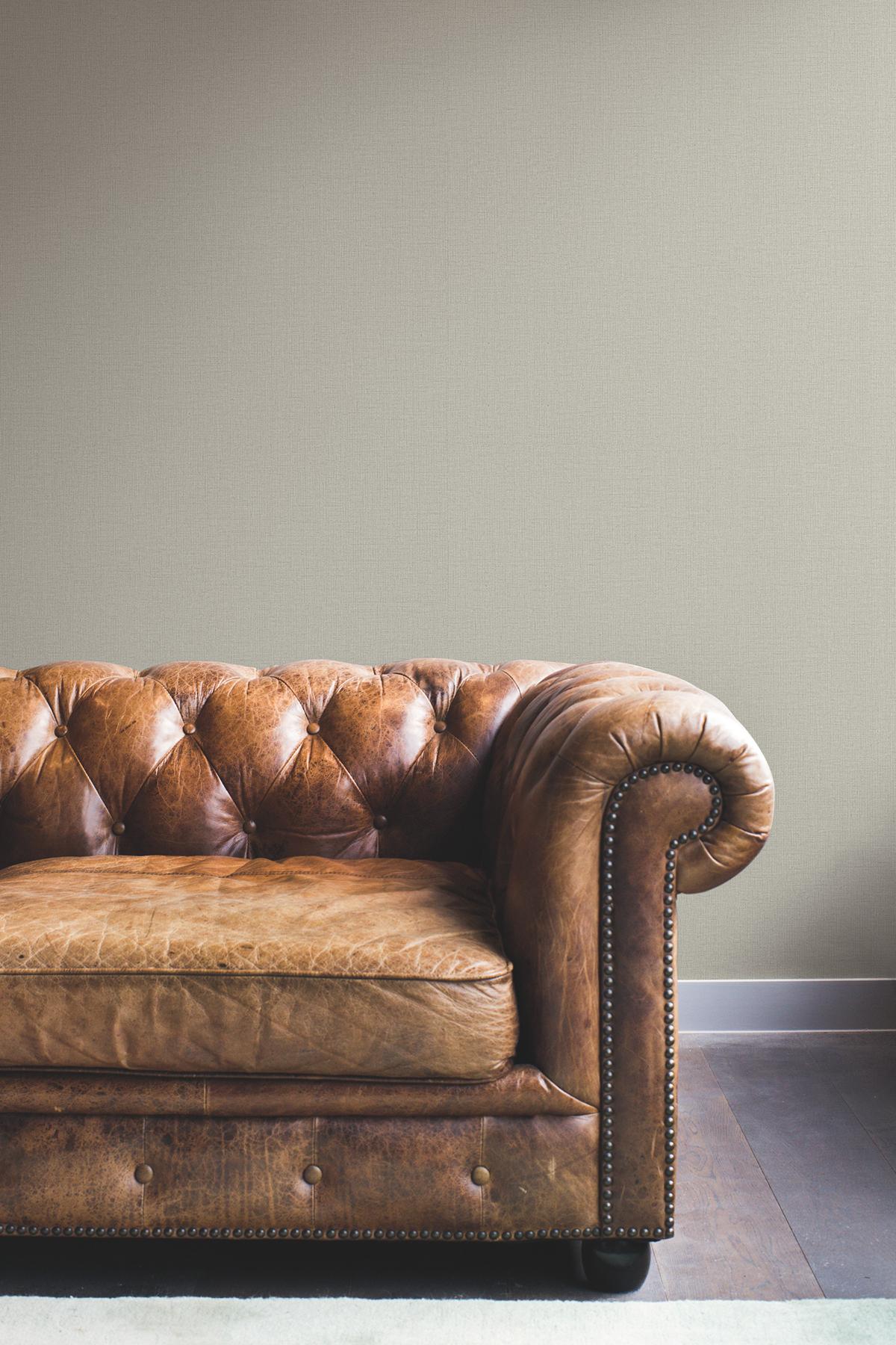 Ronald Redding Designs Rugged Linen Powder Sand Wallpaper