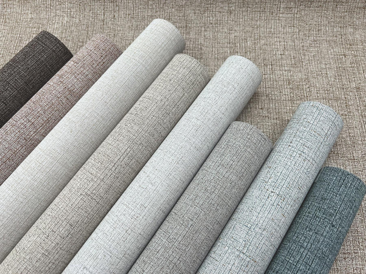 Ronald Redding Designs Rugged Linen Powder Sand Wallpaper