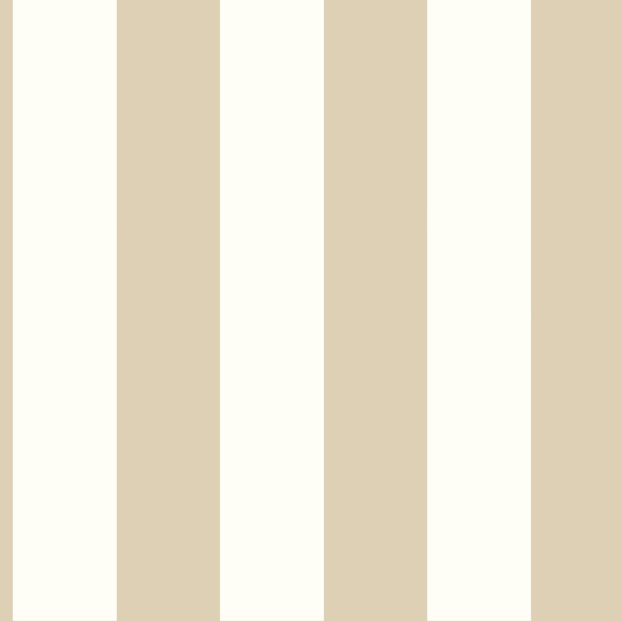 York Wallcoverings 3-in Stripe Tan Metallic Wallpaper
