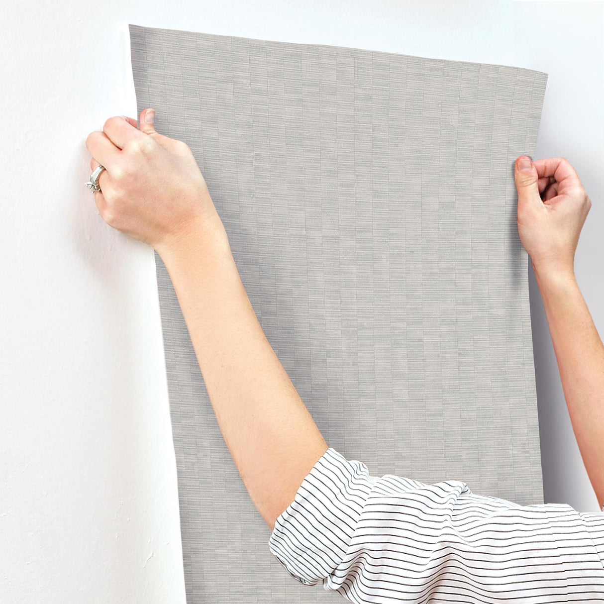 York Wallcoverings Capri Light Grey Wallpaper