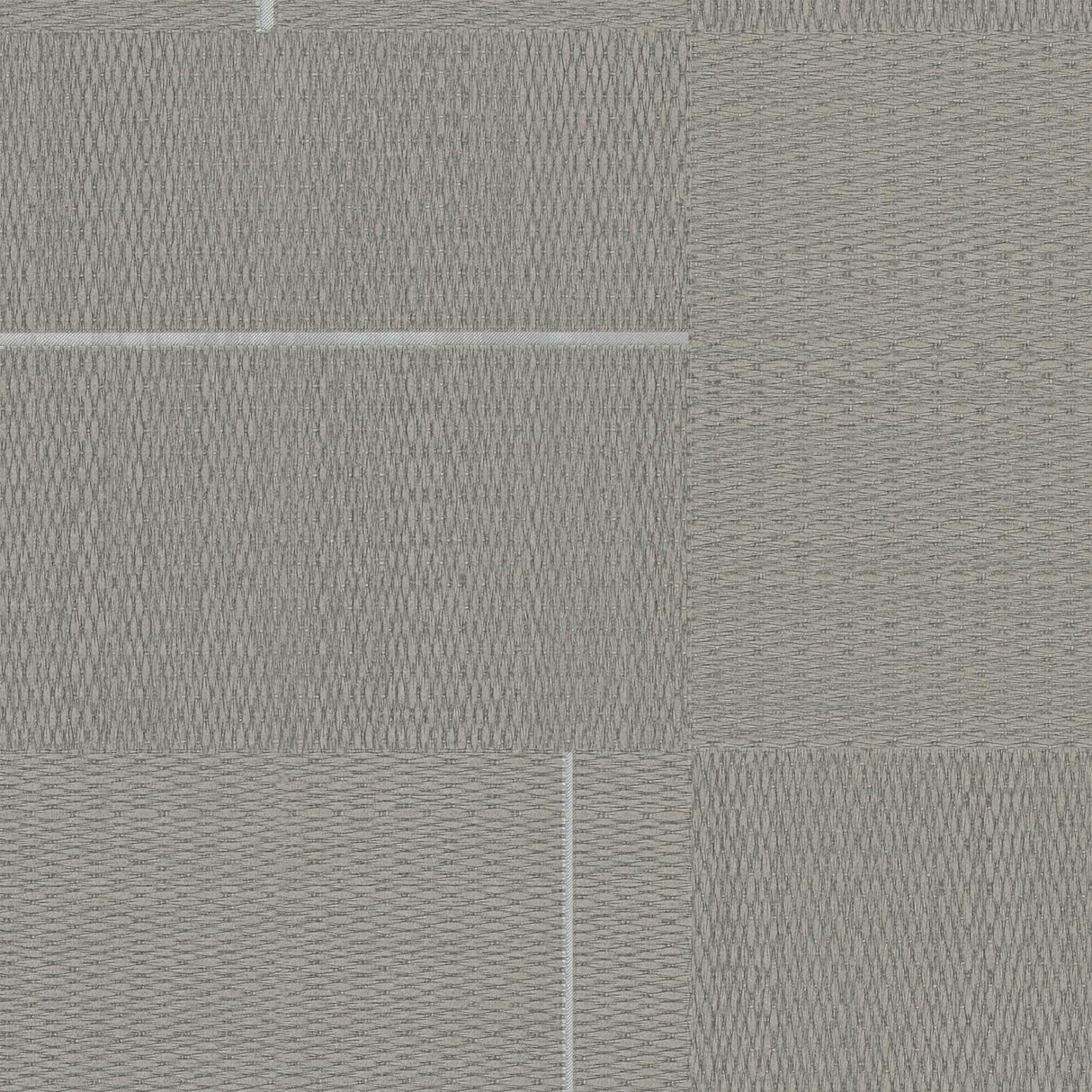 York Wallcoverings Geo Block Weave Taupe Wallpaper