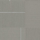 York Wallcoverings Geo Block Weave Taupe Wallpaper