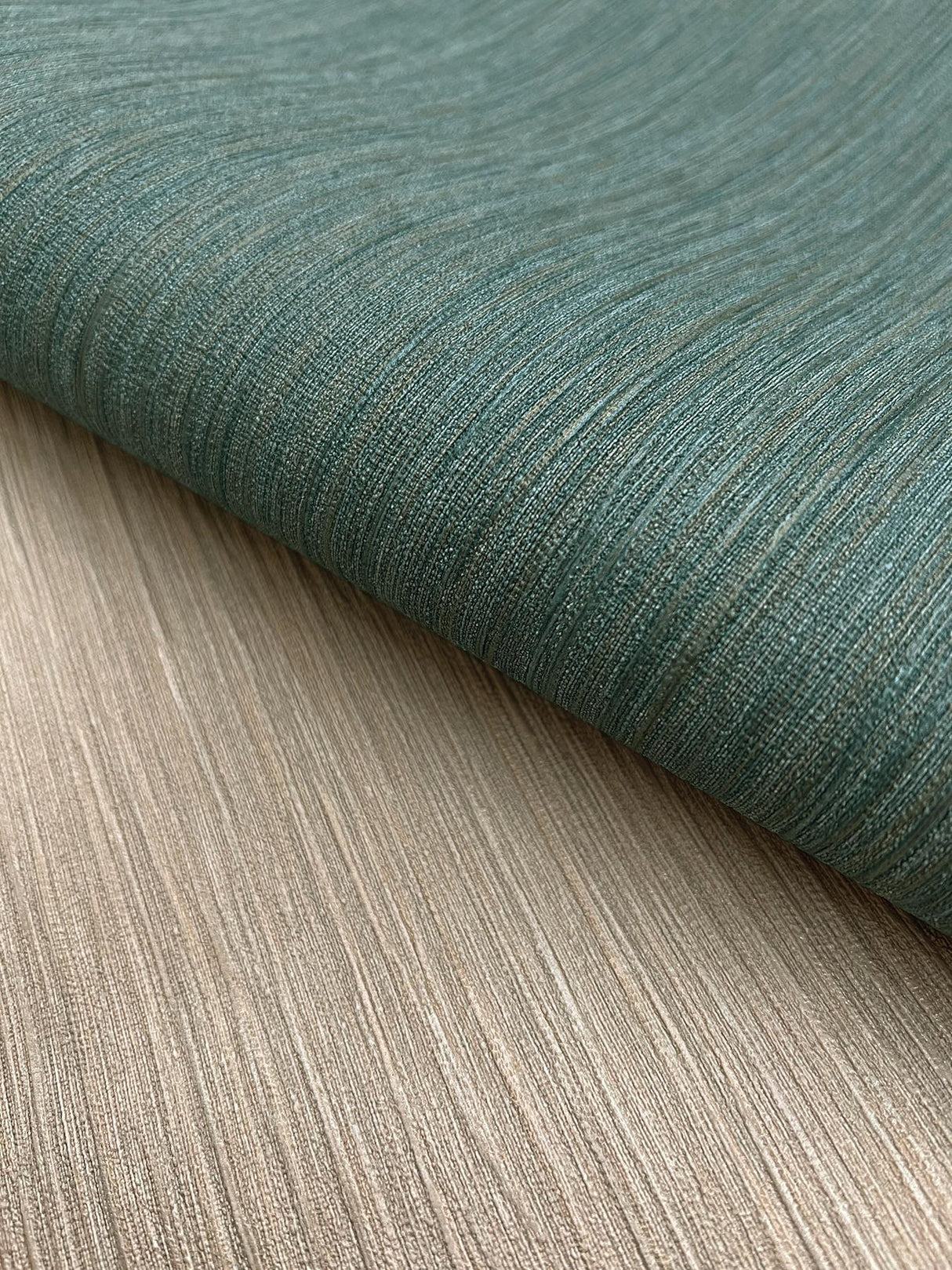York Wallcoverings Soft Rain Teal Wallpaper