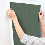 York Wallcoverings Soft Rain Teal Wallpaper