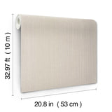 York Wallcoverings Dutch Braid Taupe Wallpaper