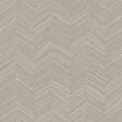 York Wallcoverings Raised Chevron Taupe Wallpaper