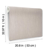 York Wallcoverings Paloma Texture Mushroom Wallpaper