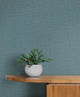 York Wallcoverings Loom Denim Wallpaper