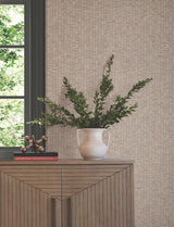 York Wallcoverings Lemuria Taupe Wallpaper