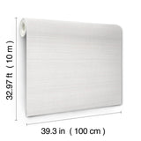 York Wallcoverings Milano Silk Fog Wallpaper