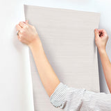York Wallcoverings Milano Silk Grey Wallpaper