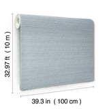 York Wallcoverings Milano Silk Ocean Wallpaper
